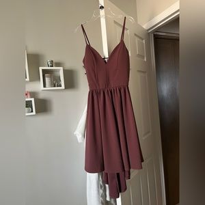 Small woman’s dress